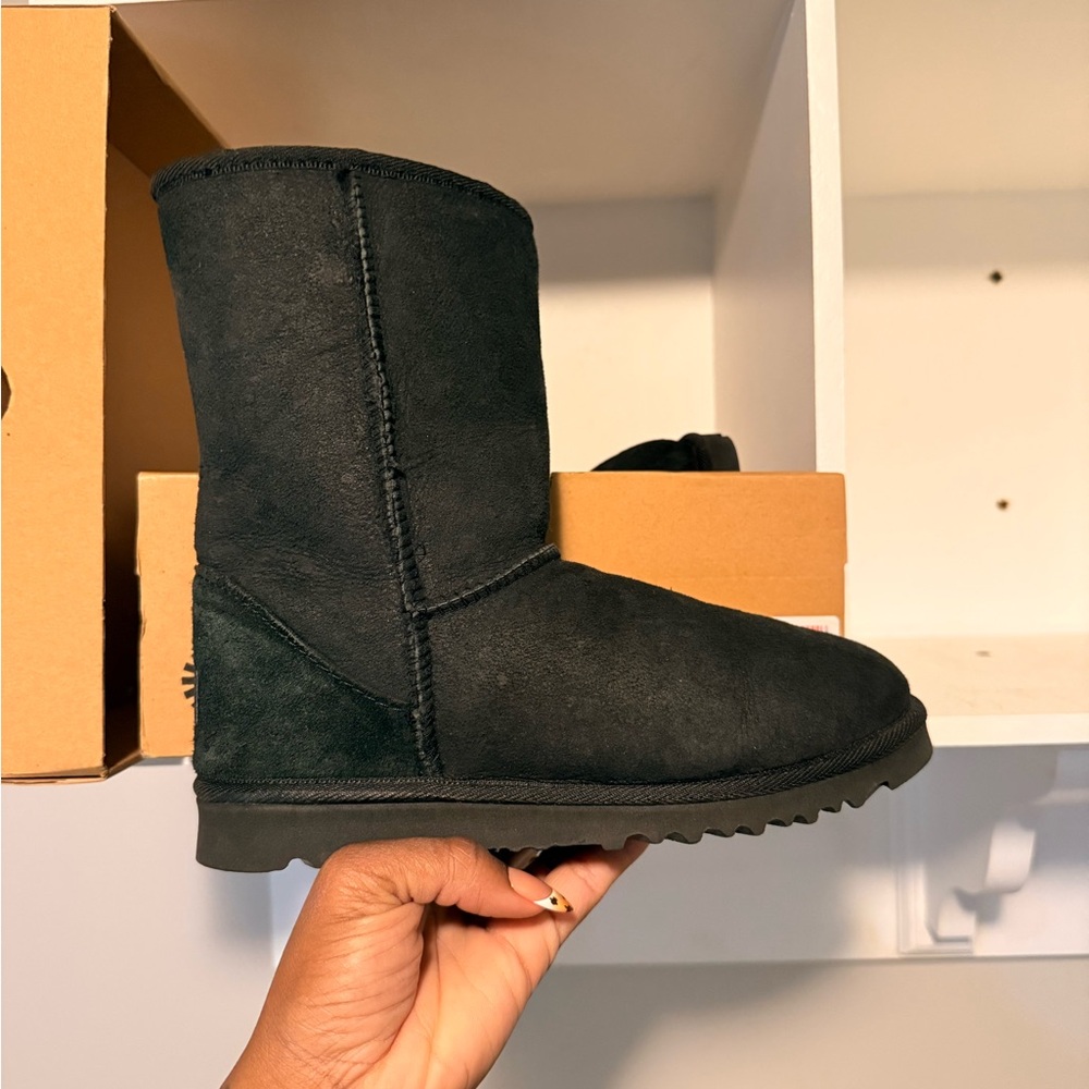 UGG Black Shearling Boots